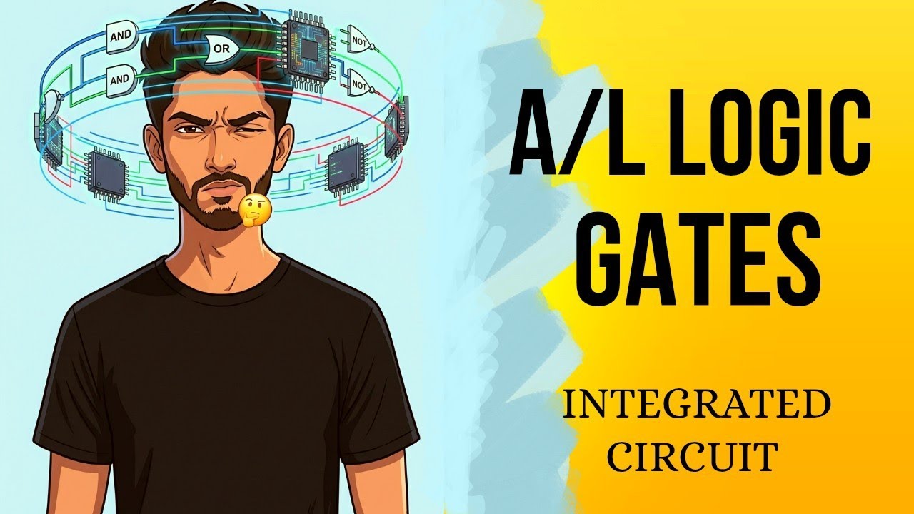 A/L ICT பிள்ளைகளின் சந்தேகம்🤔 | Logic gates in IC🪫 |  practical explaination.