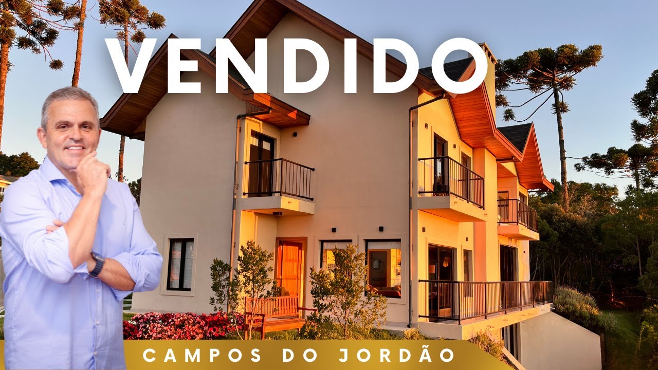 Vista Cinematográfica, E Um Por do Sol Para A Pedra do Baú — Oportunidade Única em Campos do Jordão!
