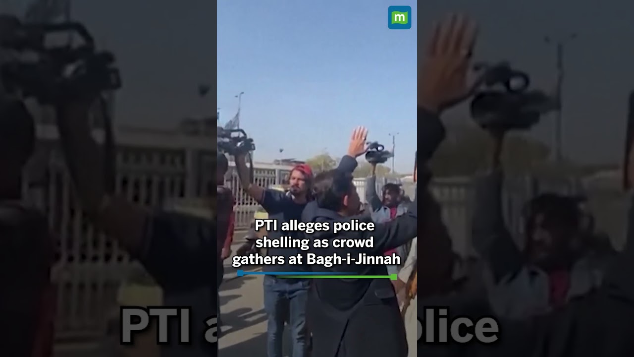 Supporters of Pakistan's Imran Khan hold protest in Karachi