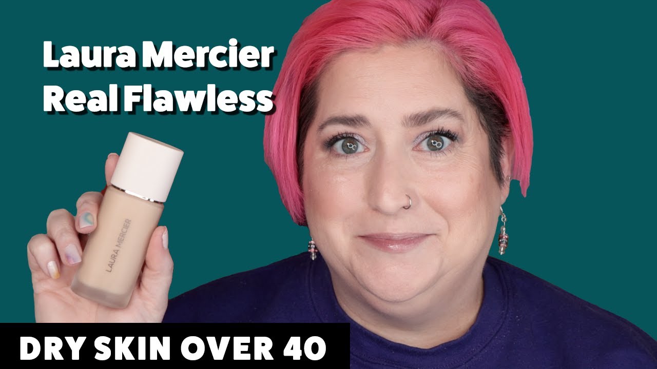 LAURA MERCIER REAL FLAWLESS FOUNDATION | Dry Skin Review & Wear Test