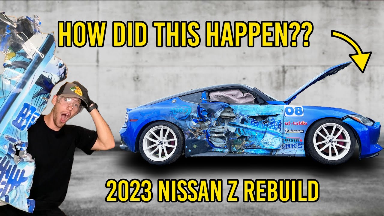 Rebuilding the FIRST EVER Wrecked Salvage Title 2023 Nissan Z Performance | Episode 1