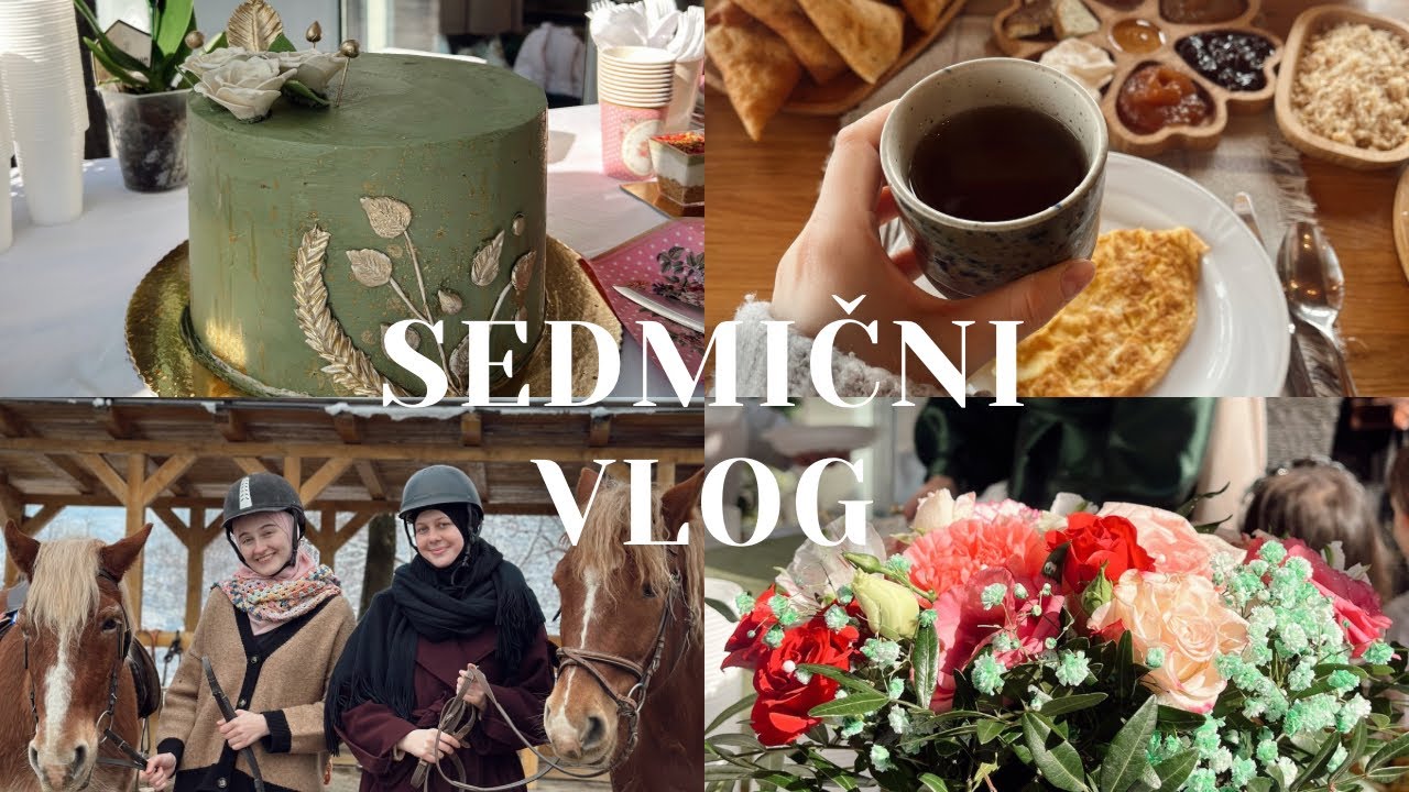 Sedmični vlog: Vikend odmor u zimskoj idili, snimanje nove kolekcije, rođendan butika