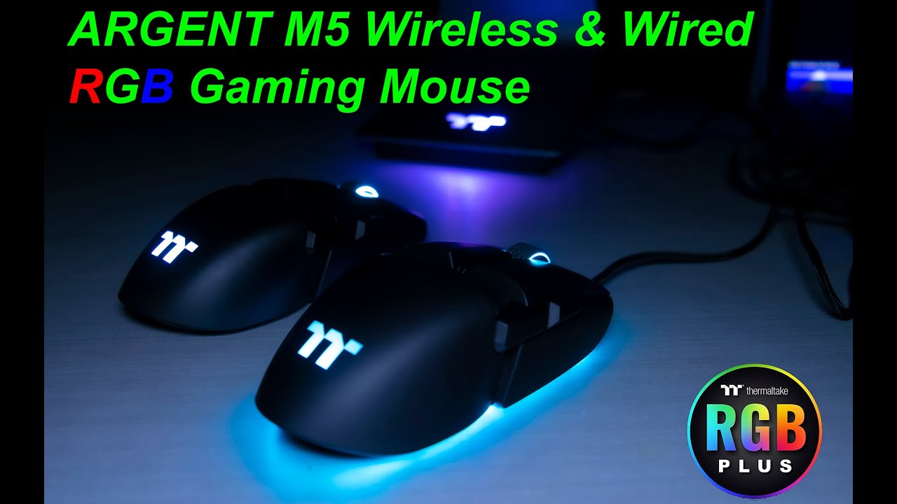 Thermaltake ARGENT M5 RGB Gaming Mouse range