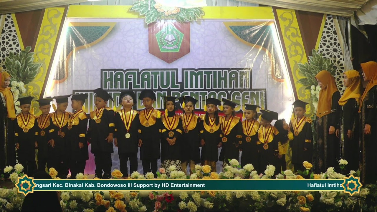 HAFLATUL IMTIHAN, WISUDA DAN PENTAS SENI | YAYASAN NURUL JADID | GADINGSARI BINAKAL BONDOWOSO
