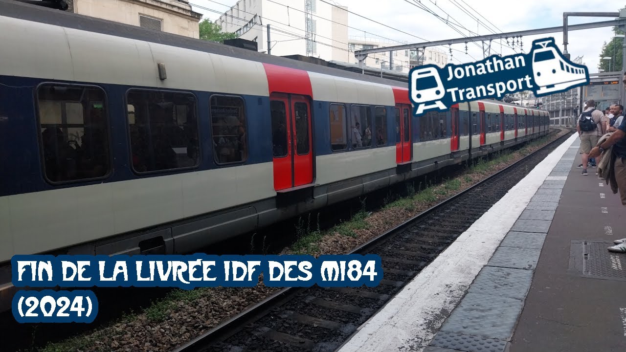 Hommage à la livrée IDF sur les MI84 du RER B (4ème partie)