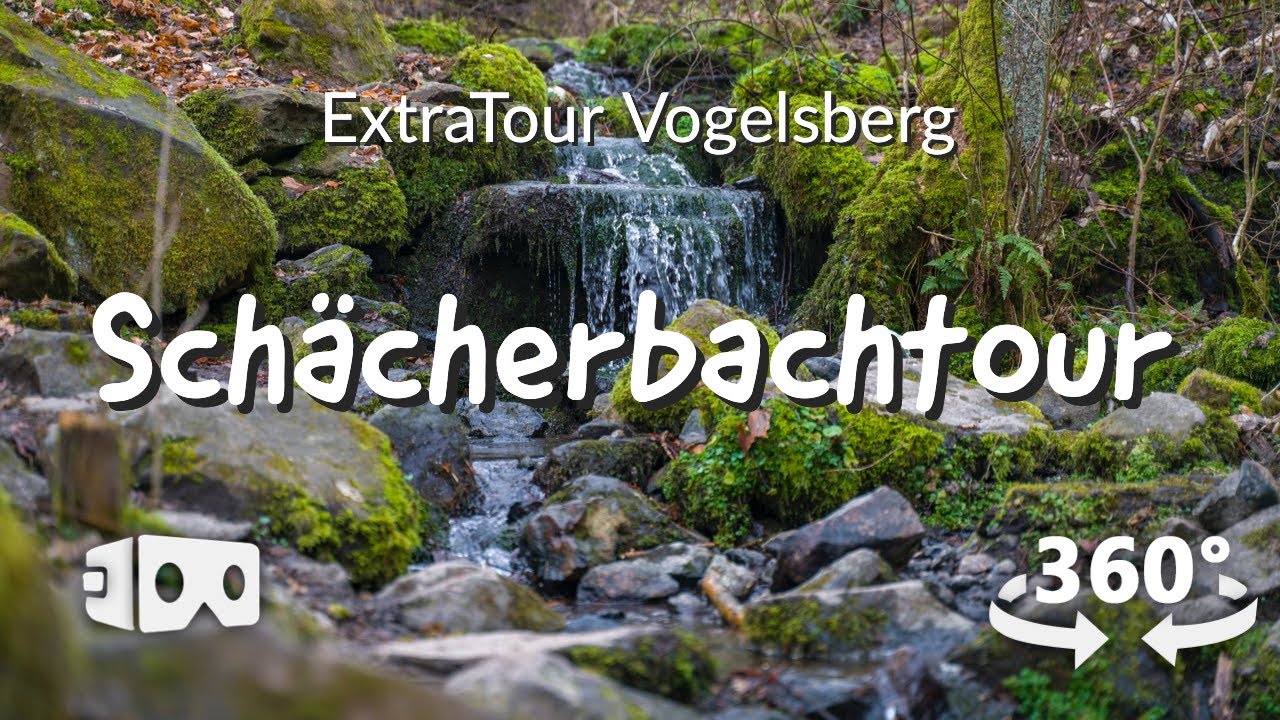 360&deg; VR-Wandervideo | Sch&auml;cherbachtour | ExtraTour Vogelsberg | Wandern Homberg (Ohm) | Hessen
