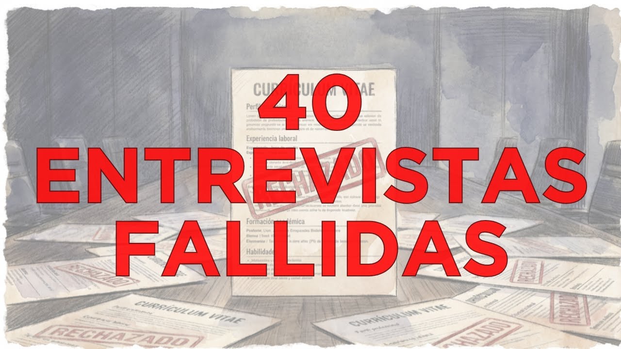 Lo que aprendí de 40 entrevistas fallidas