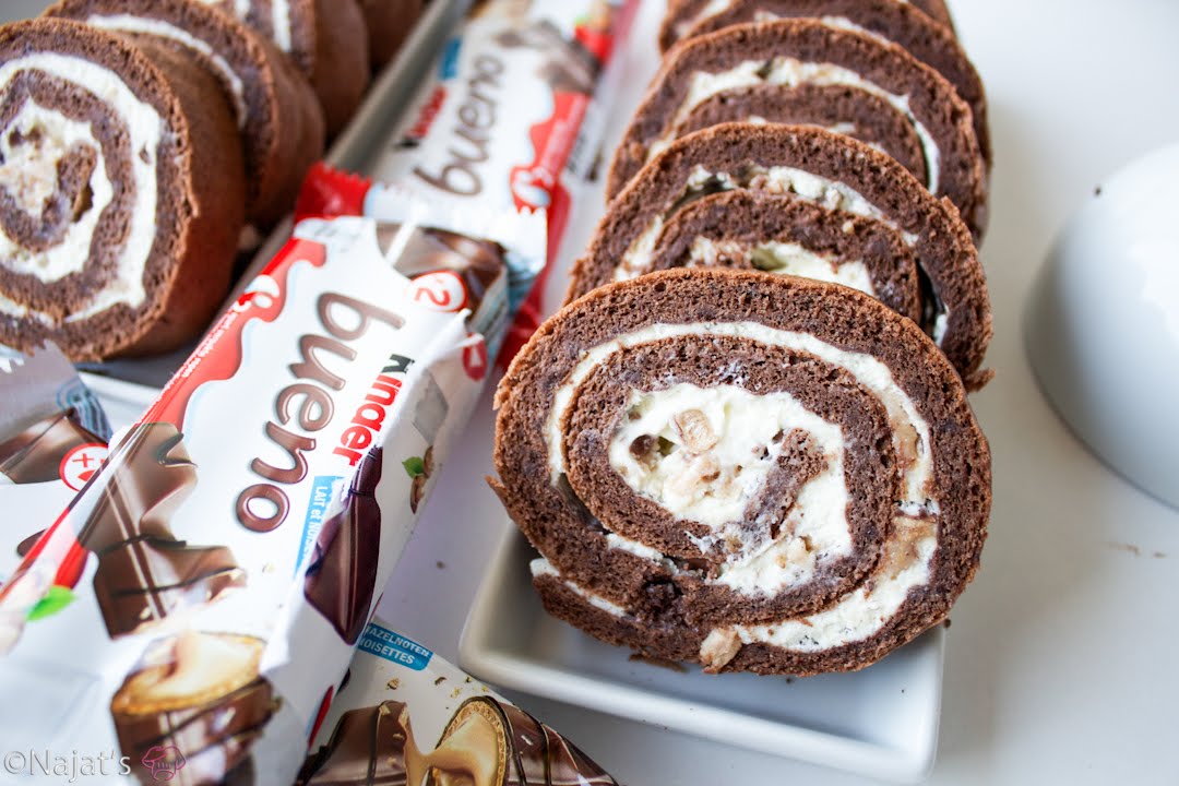 Najat's Keuken: Chocolate roll cake