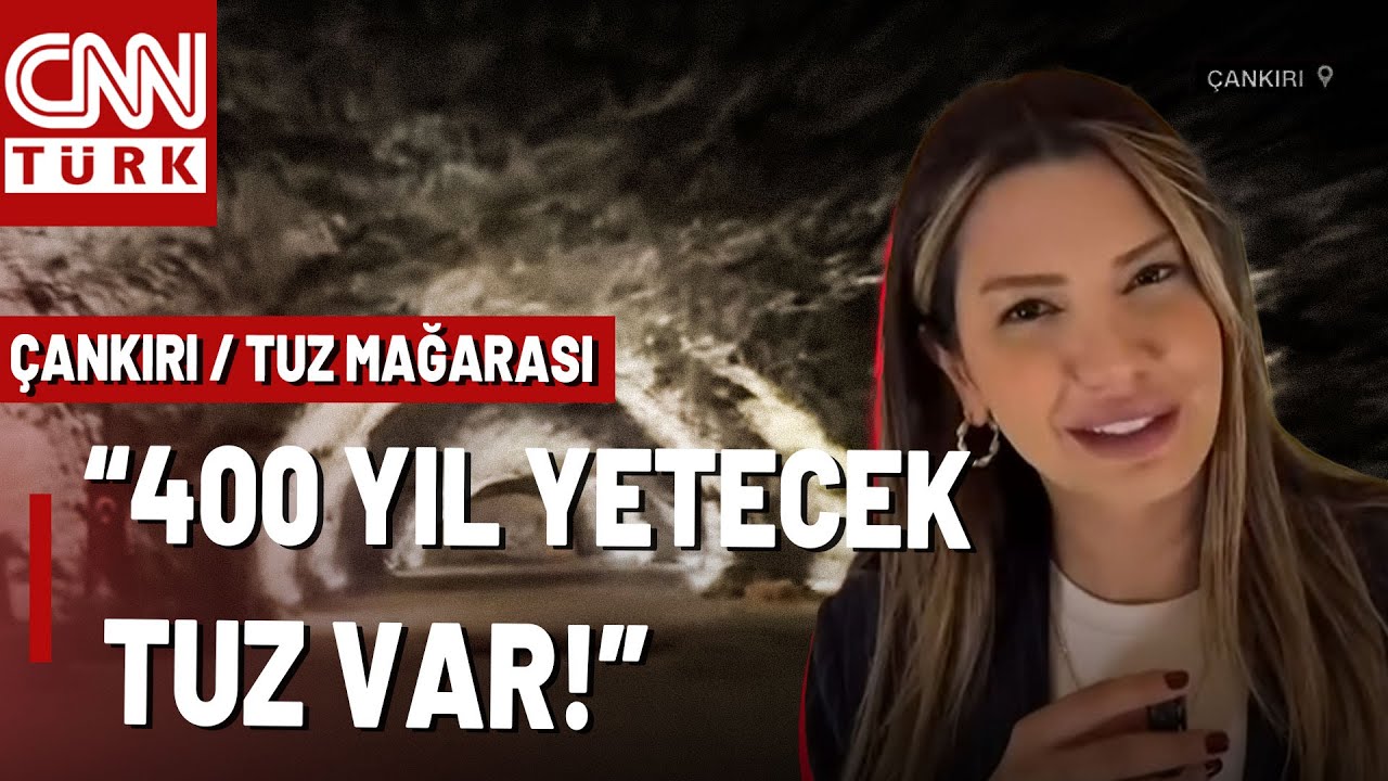 Burası Çankırı'daki Tuz Mağarası! İşte Az Bilinen Yeraltı Tuz Şehri...