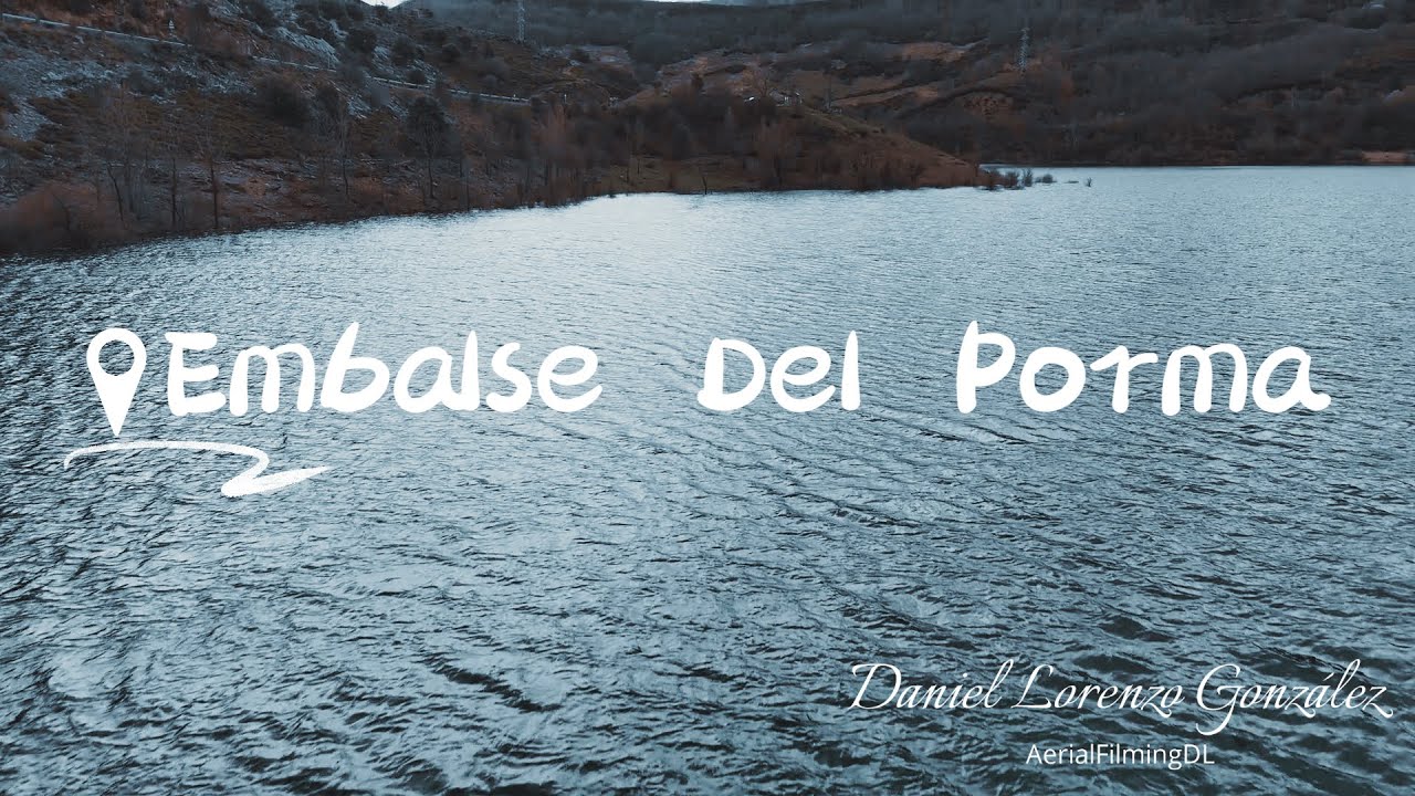 Embalse del Porma parte1, León, España.