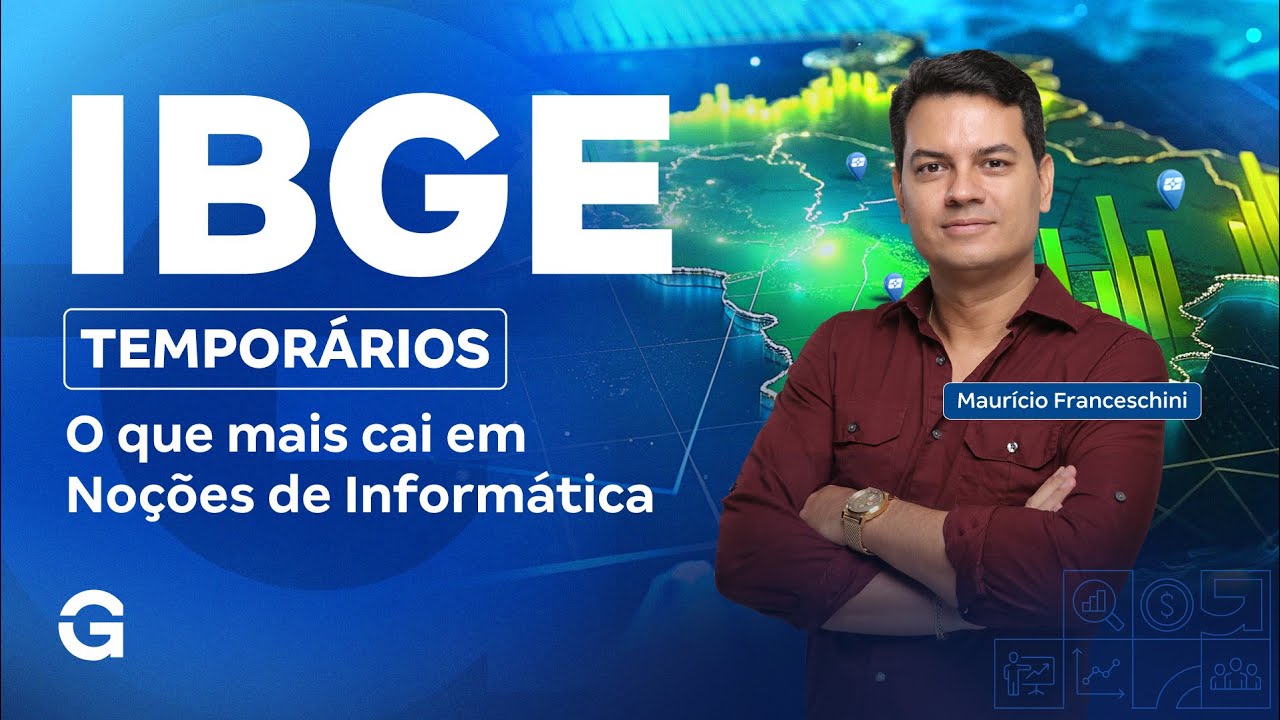 IBGE Tempor&aacute;rios | O que mais cai em No&ccedil;&otilde;es de Inform&aacute;tica