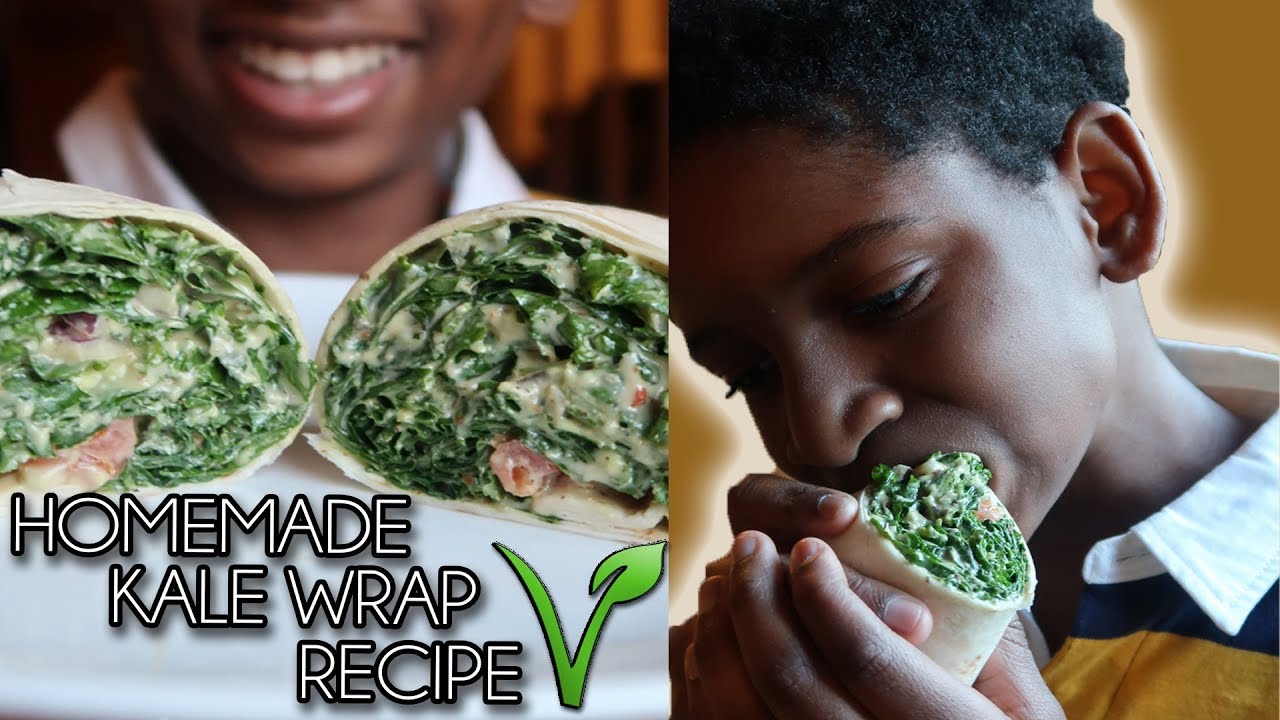 WHY MY 12 YEAR OLD KID WENT VEGAN + HIS FAVE KALE WRAP RECIPE | VEGANUARY 🌱