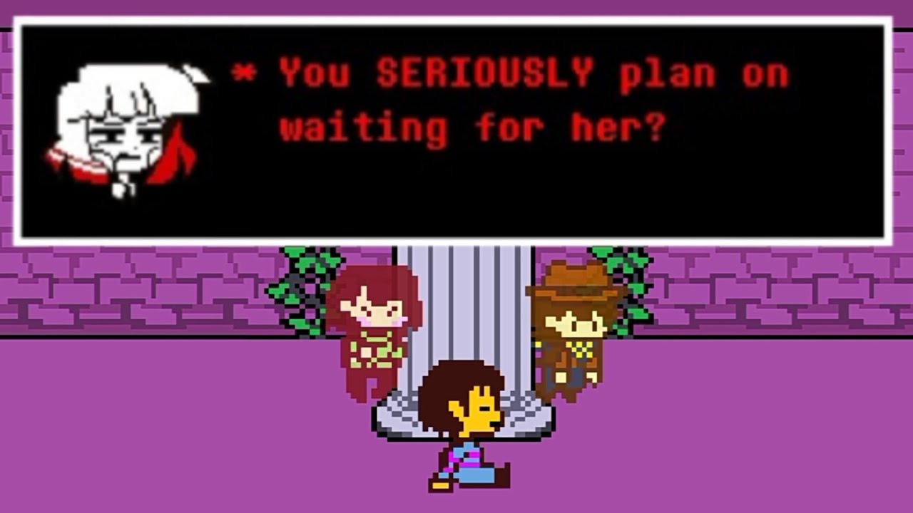 UNDERTALE RED & YELLOW 2.0 - Waiting for Toriel with Clover and Chara (Talks)