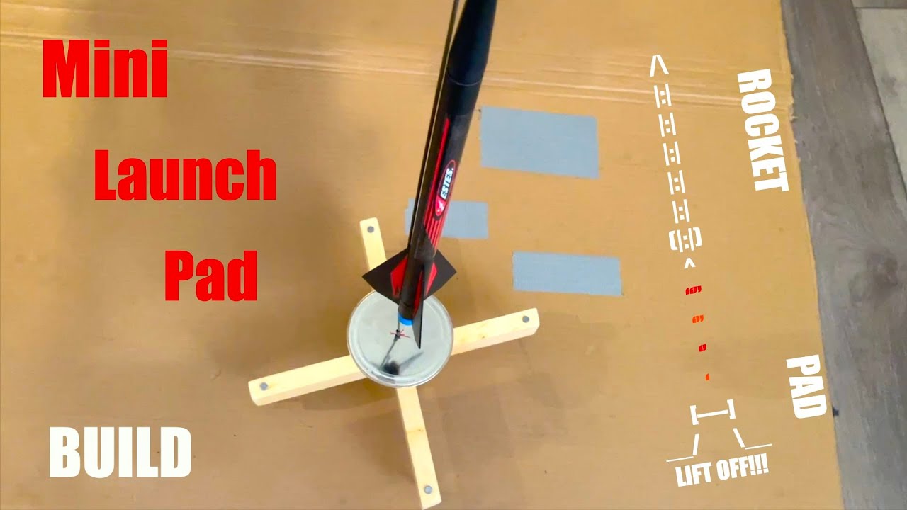 Mini Rocket Launch Pad Build