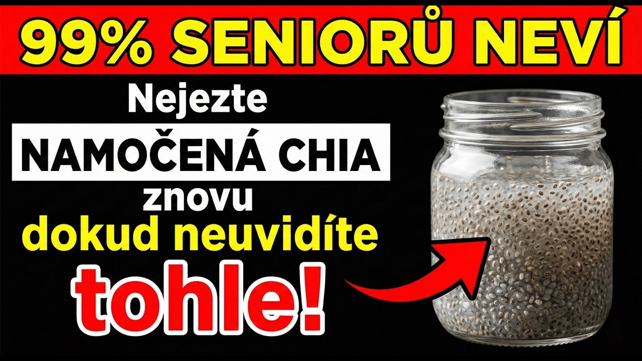 Přestaňte IHNED!! Těchto 5 chyb s chia semínky způsobuje zácpu a nadýmání po 50. roce věku.