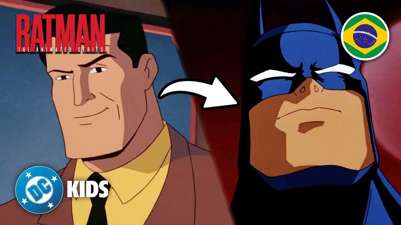 As MELHORES Cenas de Batman e Bruce Wayne! I Batman: The Animated Series em Português 🇧🇷 | DC Kids