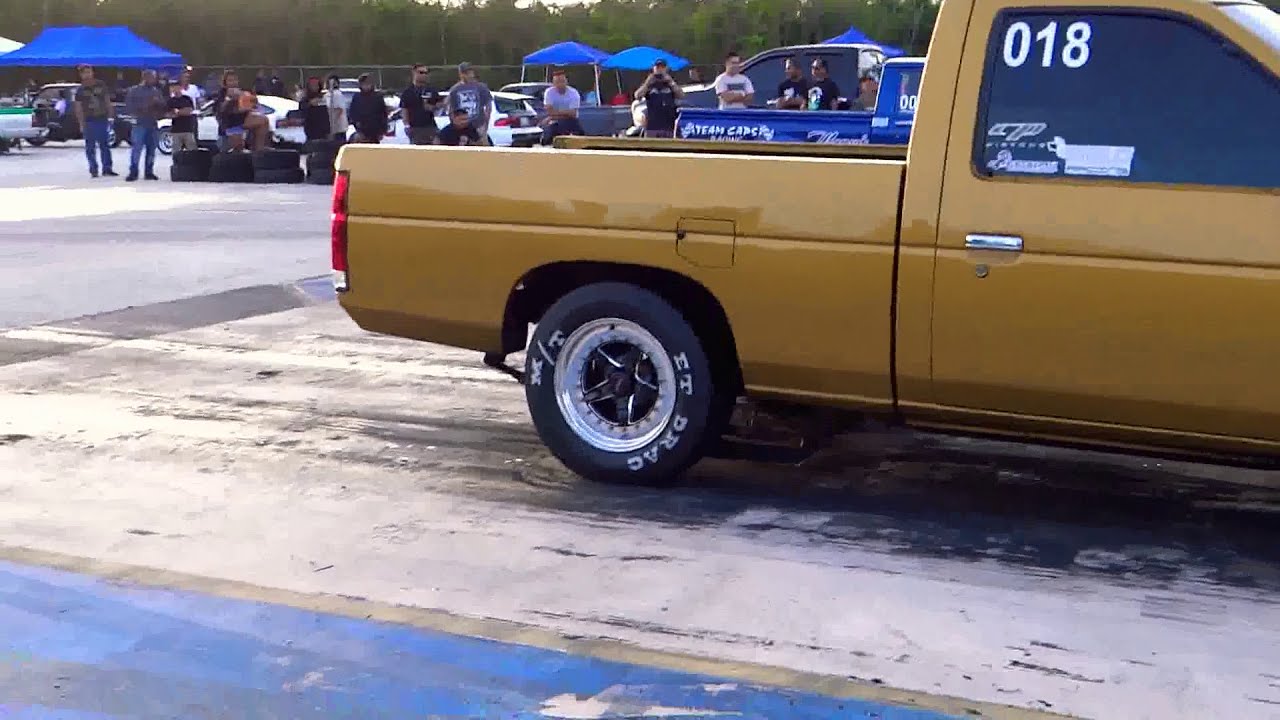 GuamDrags PenaflorRacing Turbo Hardbody vs Team Caps 1JZ Hilux