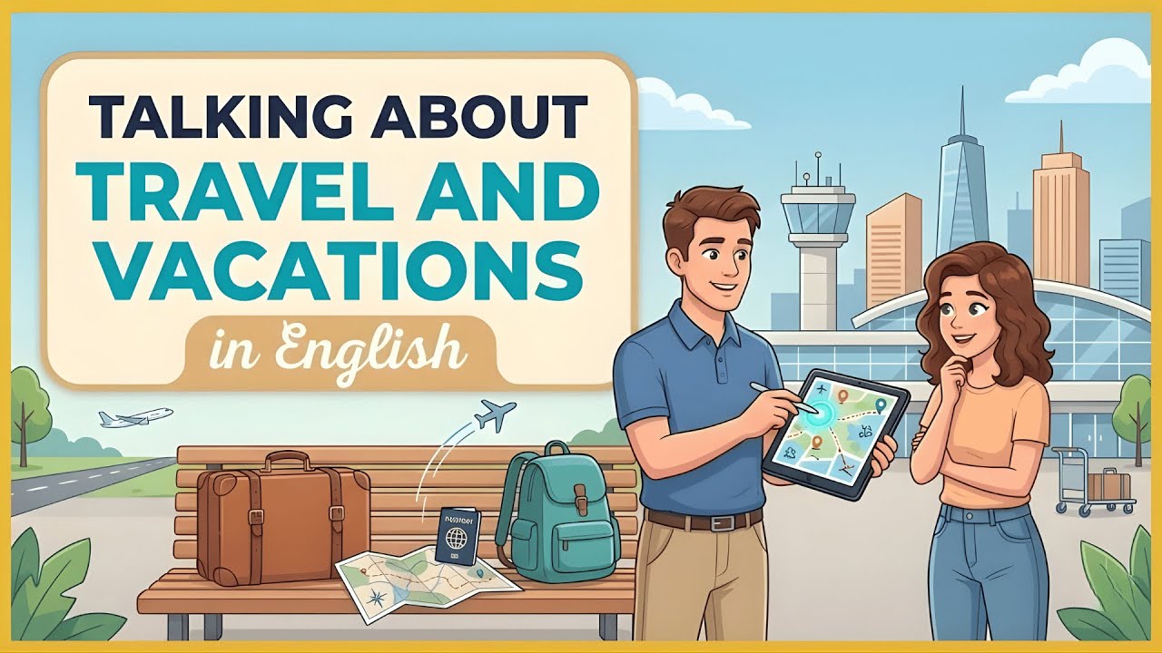 How to Talk About Travel and Vacations in English | English Conversation Practice