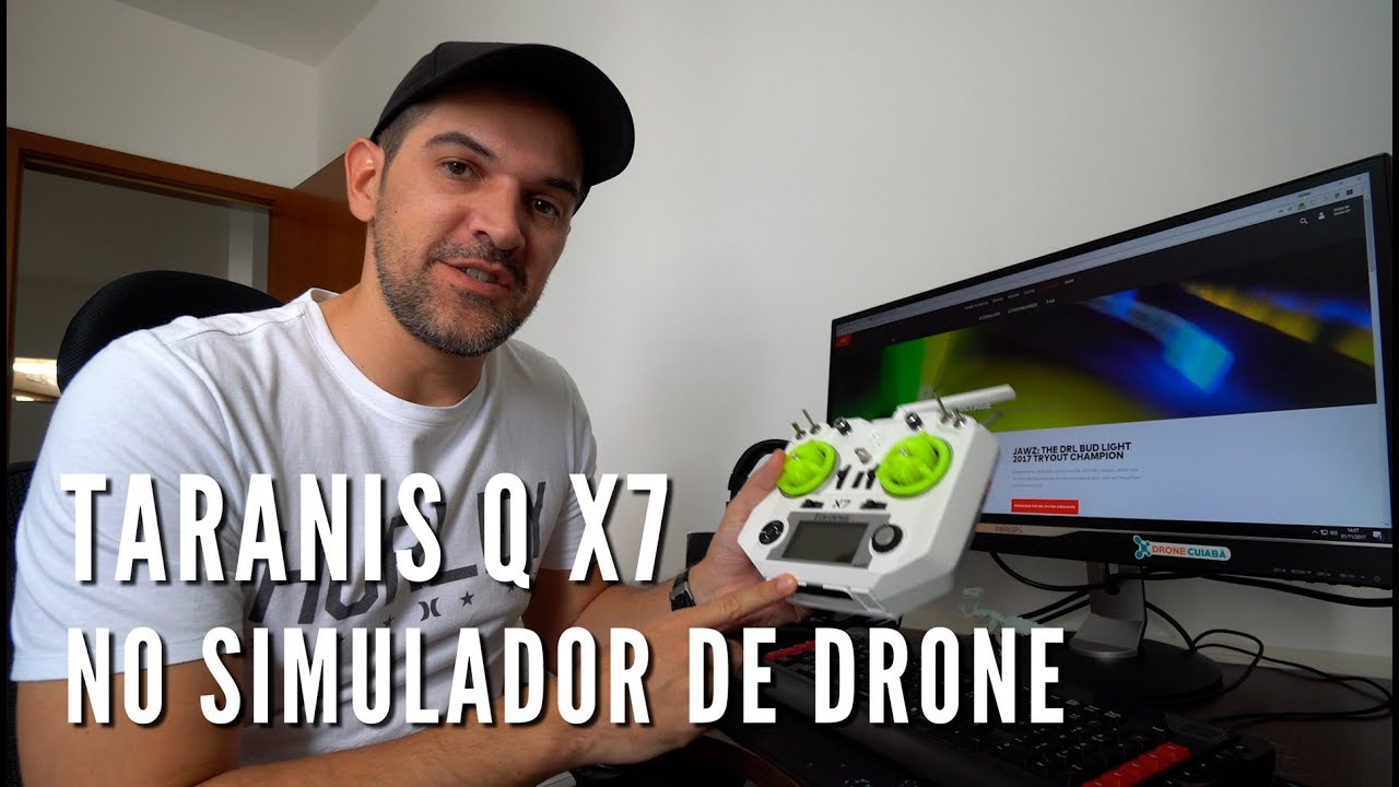 COMO CONFIGURAR TARANIS Q X7 NO SIMULADOR DE DRONE RACER