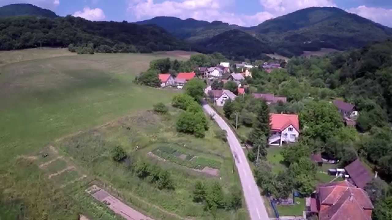 Obec ČIERNA LEHOTA z vtáčej perspektívy