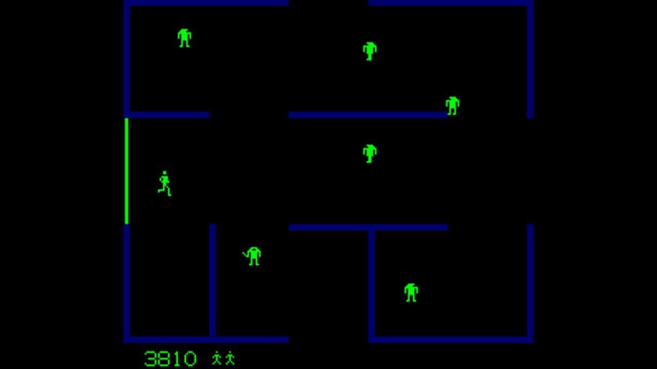 Berzerk [Arcade Longplay] (1980) Stern Electronics {редакция RC31}