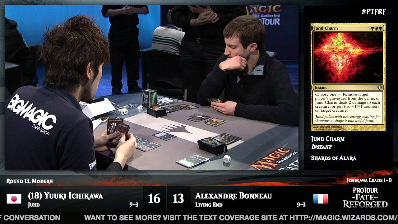Pro Tour Fate Reforged Round 13 (Modern): Yuuki Ichikawa vs. Alexandre Bonneau