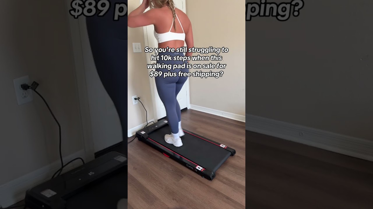 Compact Treadmill for WFH Moms: Walk, Jog, Fit Under Desk!