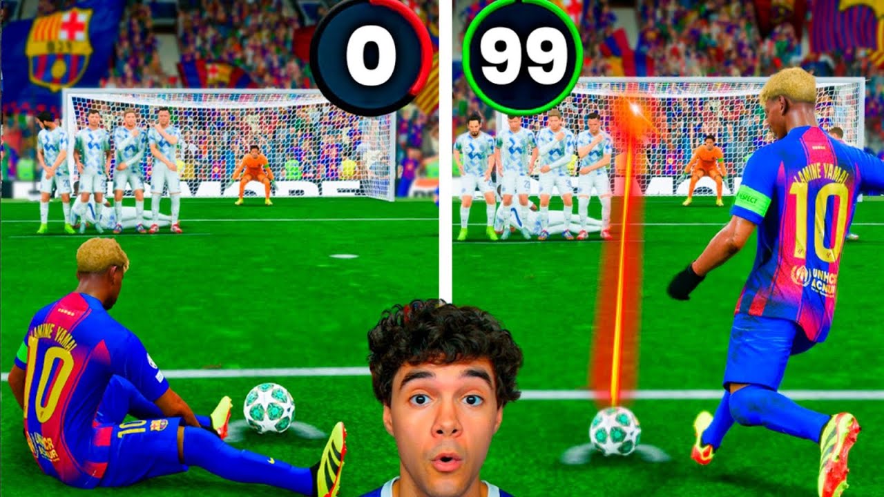 ¡CADA GOL DE FALTA LAMINE YAMAL MEJORA!