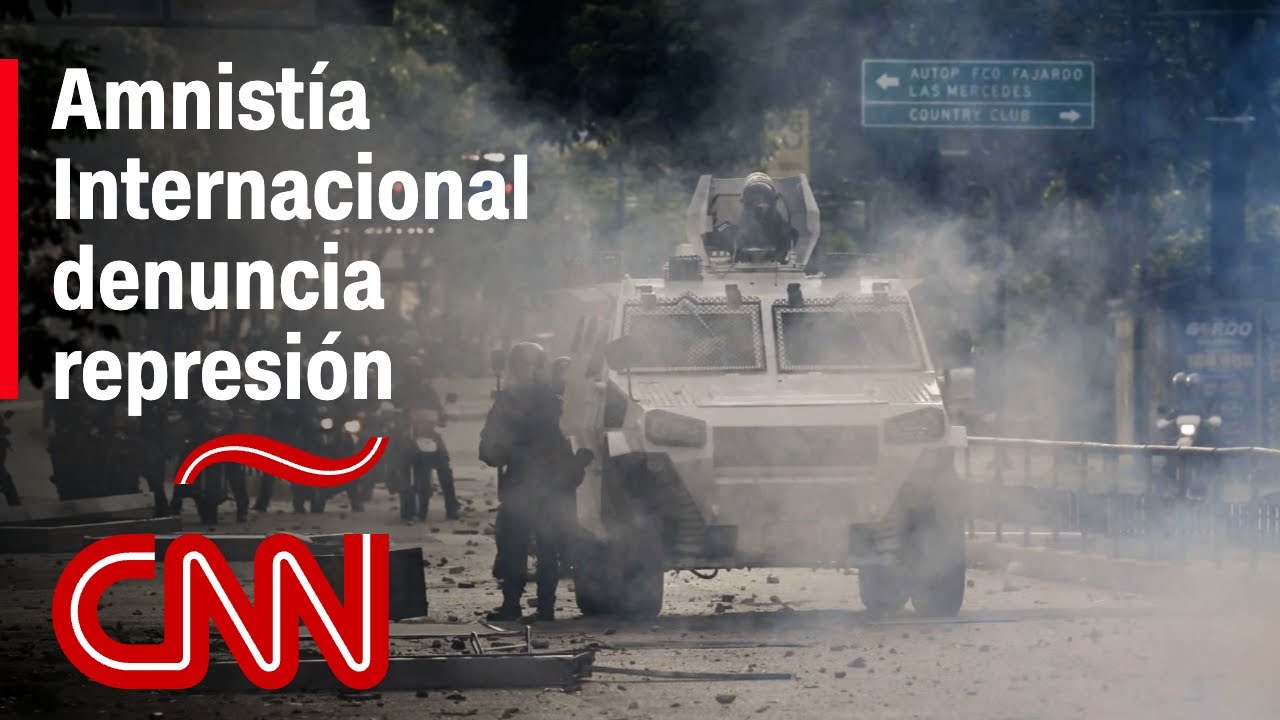 Amnistía Internacional denuncia represión en Venezuela