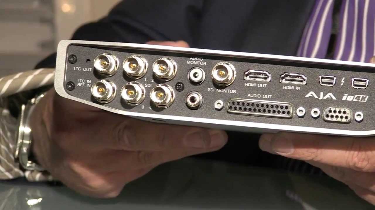 IBC2013: Aja-Neuheiten TruZoom, Control Room, Mini-Konverter und IO4K