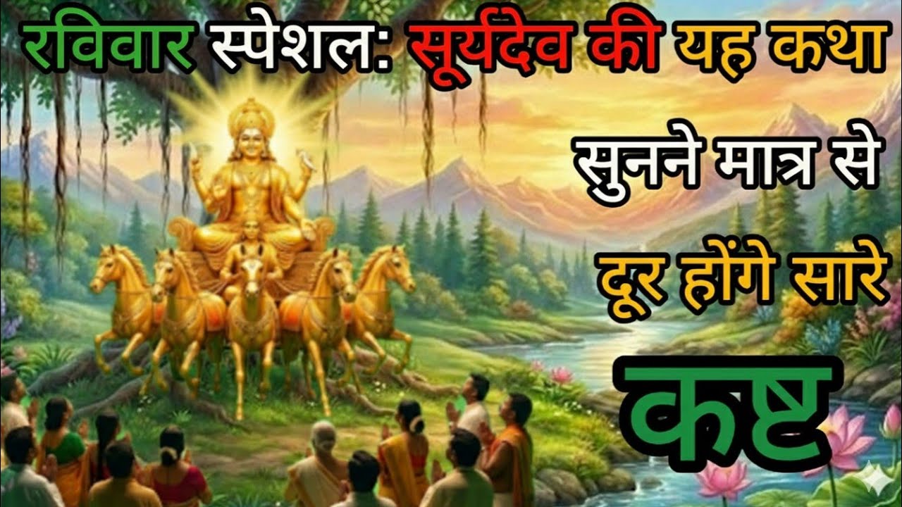 सूर्यदेव की यह चमत्कारी कथा सुनने से बदल जाएगी किस्मत | 🙏#hindumythology #motivation 