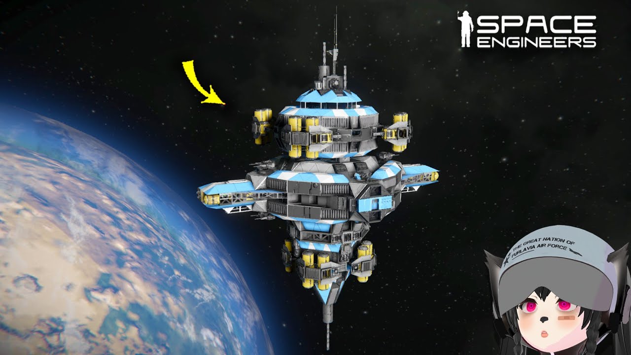This Unique Small Space Station has Surprising Quality, Space Engineers