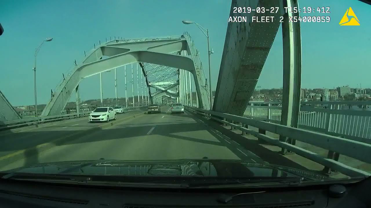 Police Pursuit of Bank Robbery Suspect by Moline Police Department on 3/27/2019