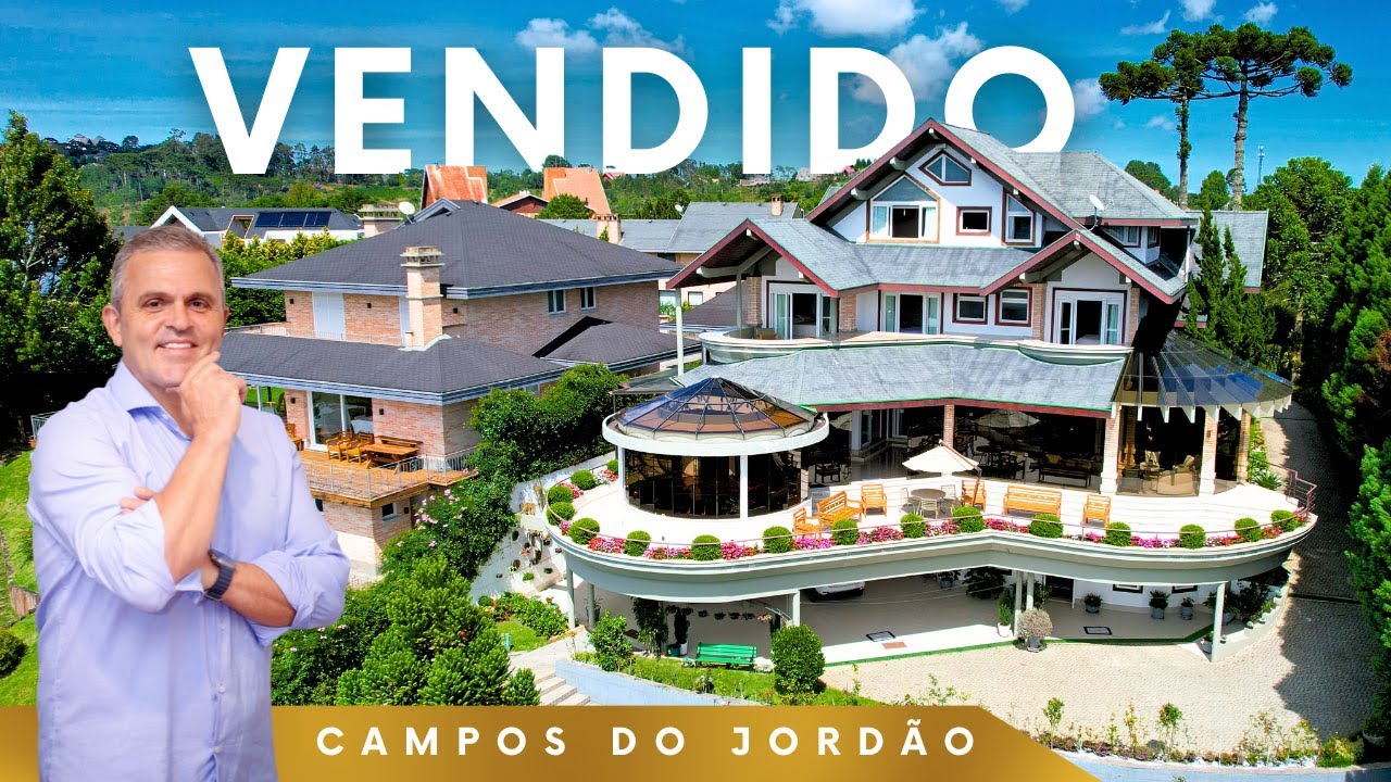 UMA CASA DE CINEMA EM CAMPOS DO JORDÃO! - Condomínio Fechado de Alto Padrão - Marco Muratori Imóveis