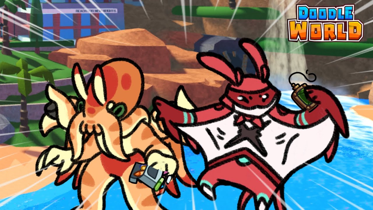 Ctholos and Vigimante are the Hidden Gen Heroes - Doodle World Pvp (Single)