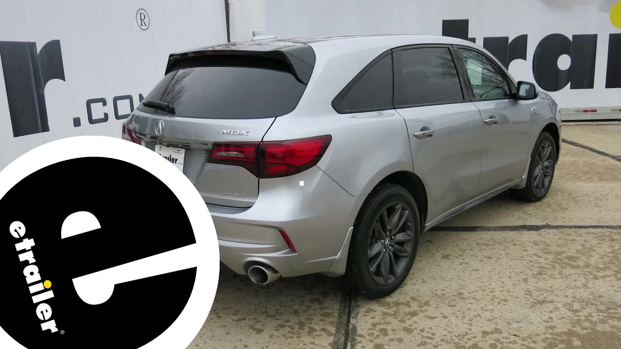 Beginner’s Guide to Installing the etrailer Trailer Hitch Receiver on a 2019 Acura MDX