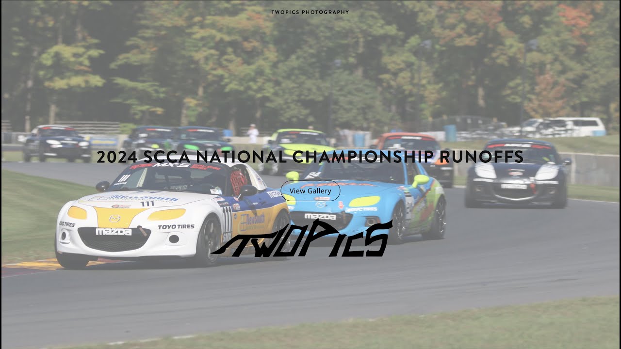 2024 SCCA National Championship Runoffs- Thursday-Friday- PhotoG POV