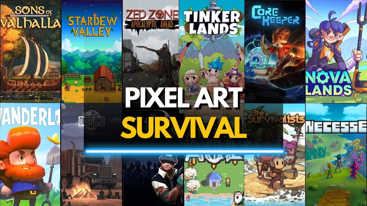 Top 40 Best Pixel Art Survival Games You Need to Try