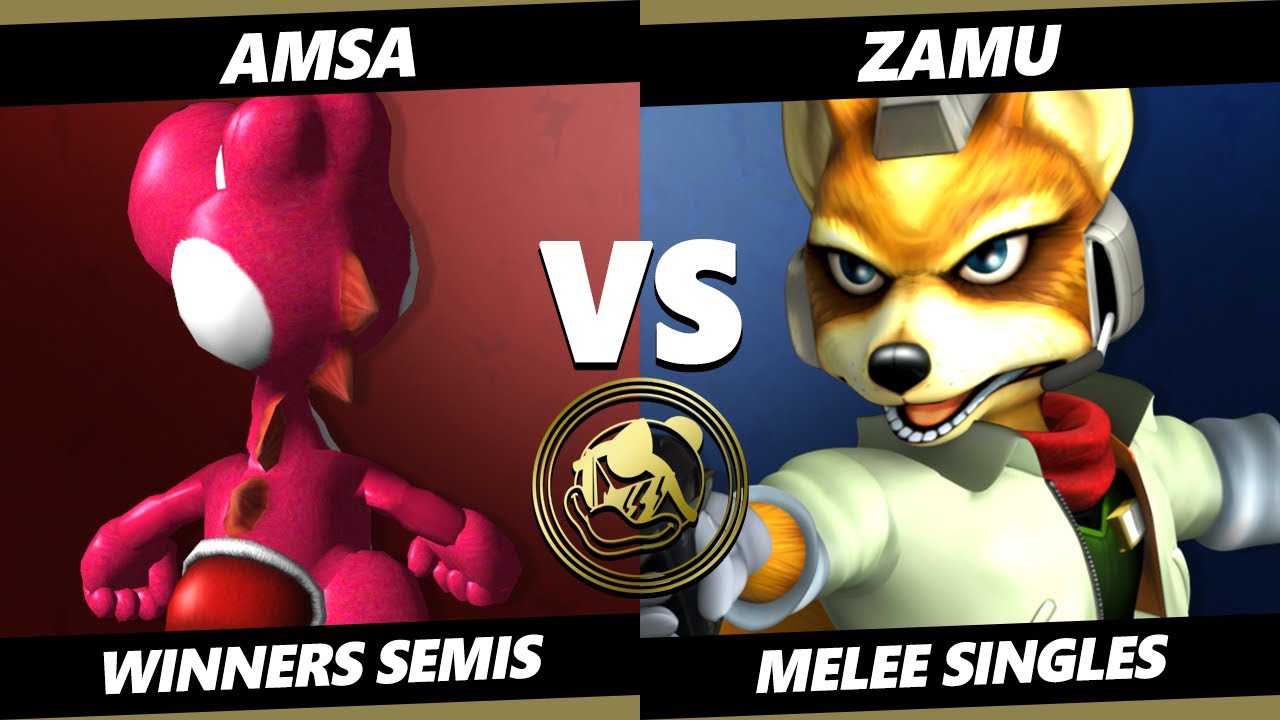 Daddy's Den Top 8 - aMSa (Yoshi) Vs. Zamu (Fox) Smash Melee - SSBM
