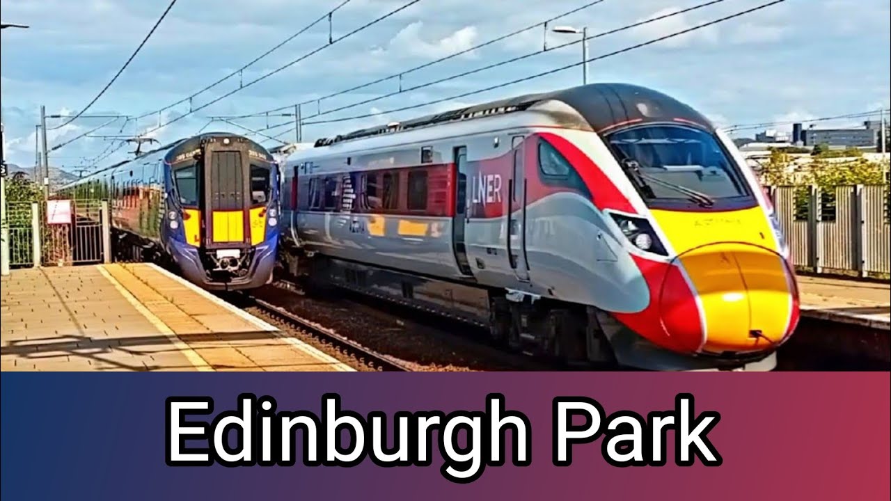 Trains at: Edinburgh Park (06/08/2024)