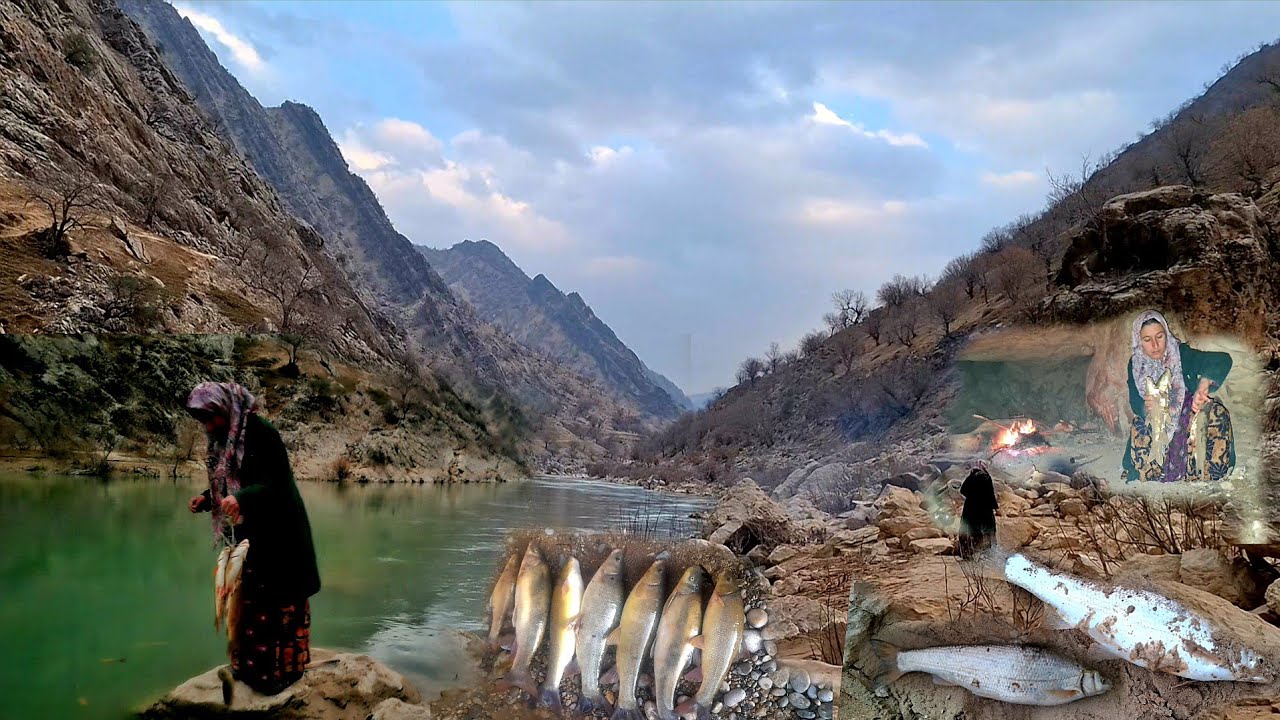 Description Nomadic adventure in the wild valleys of the Khersan River Nomadic fishing in rugged and