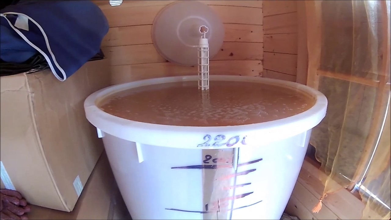 fermentation et control de densité