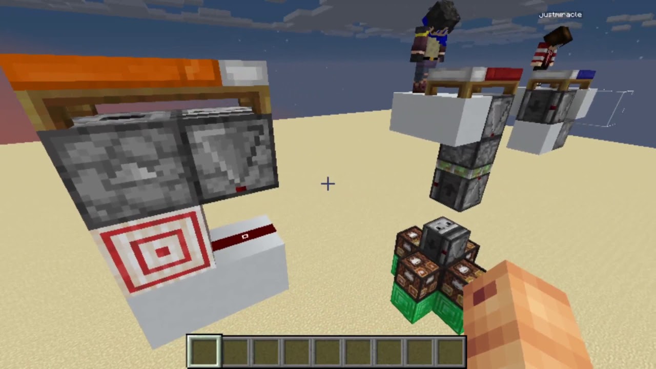 Bed observer trap. With tnt and other ideas. Simple Redstone troll guide. Minecraft 1.16