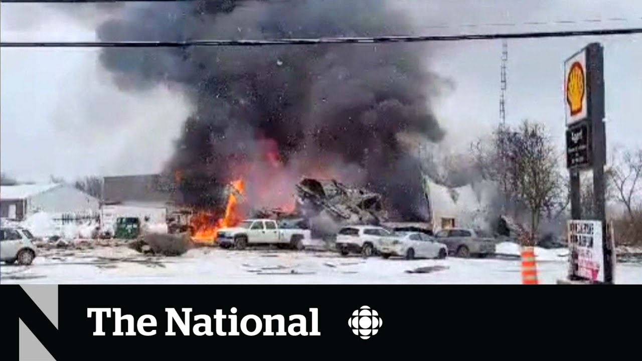 Explosion at Quebec fuel distributor felt kilometres away