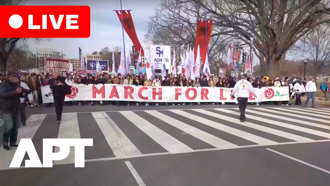 LIVE | March for Life 2026 – Anti-Abortion Demonstrators Rally in Washington, DC | APT