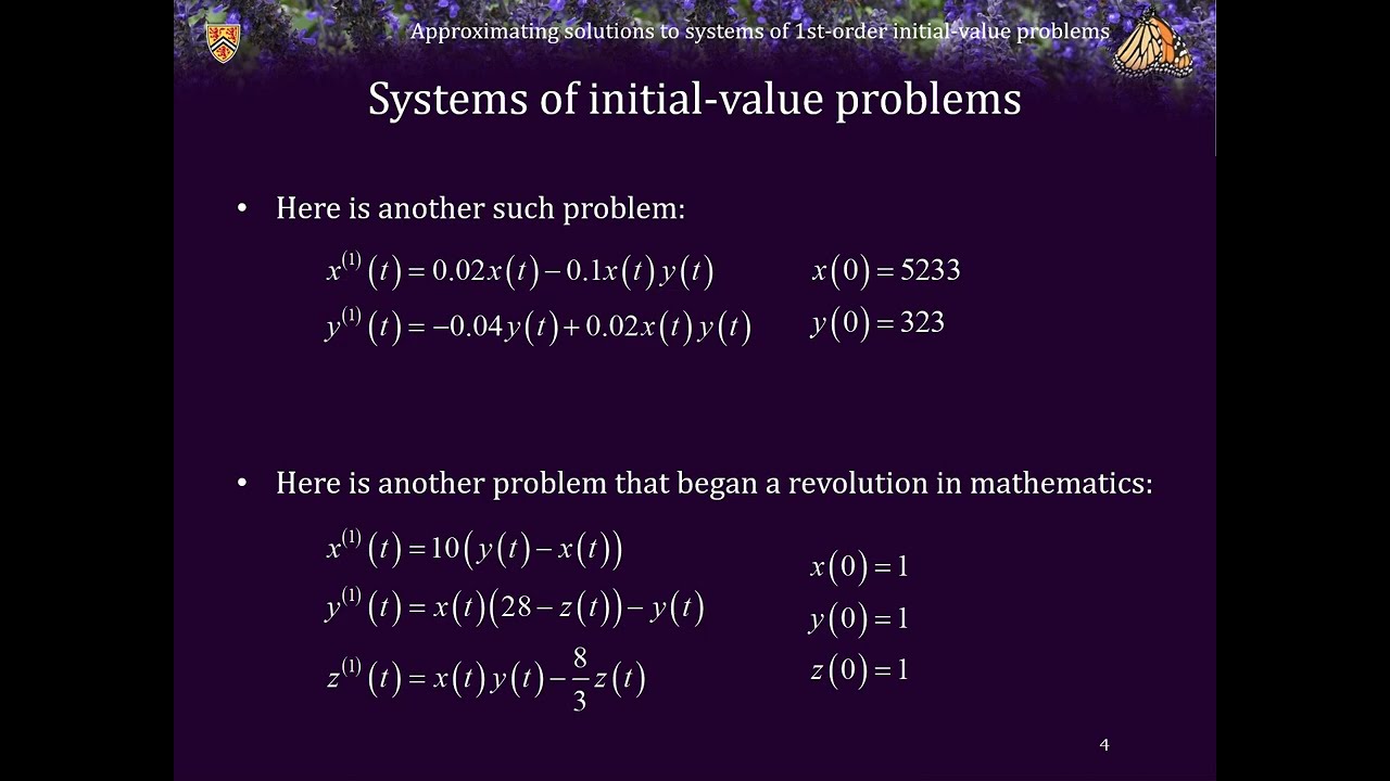 7.1.1.3 Approximating solutions to systems of 1st-order initial-value problems