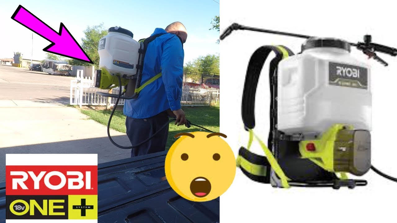 Ryobi 18V ONE+ 4 Gallon Backpack Chemical Sprayer P2840