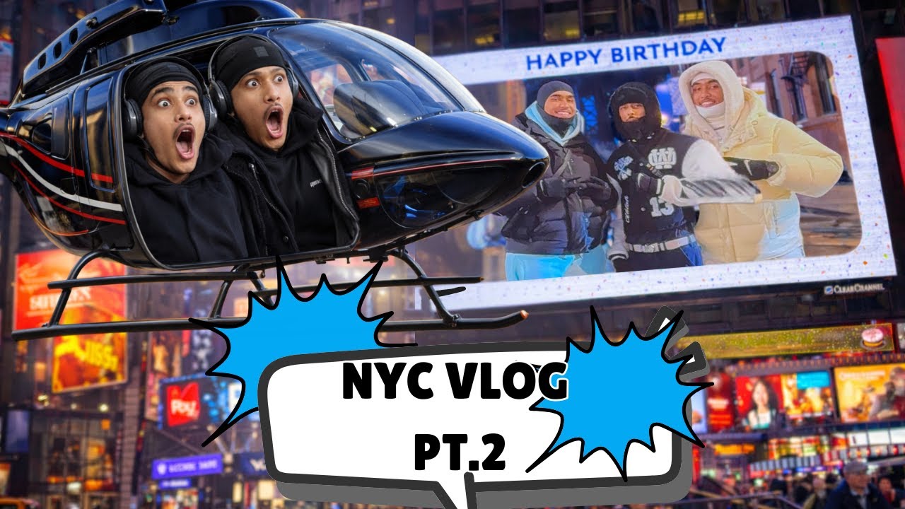 We were on a Billboard in TIMES SQUARE!