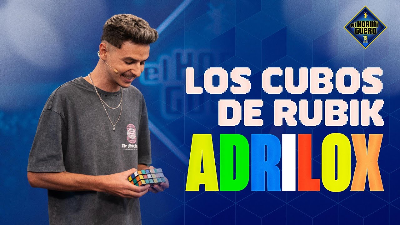 ADRILOX: ¡Magia con Cubos de Rubik! - El Hormiguero