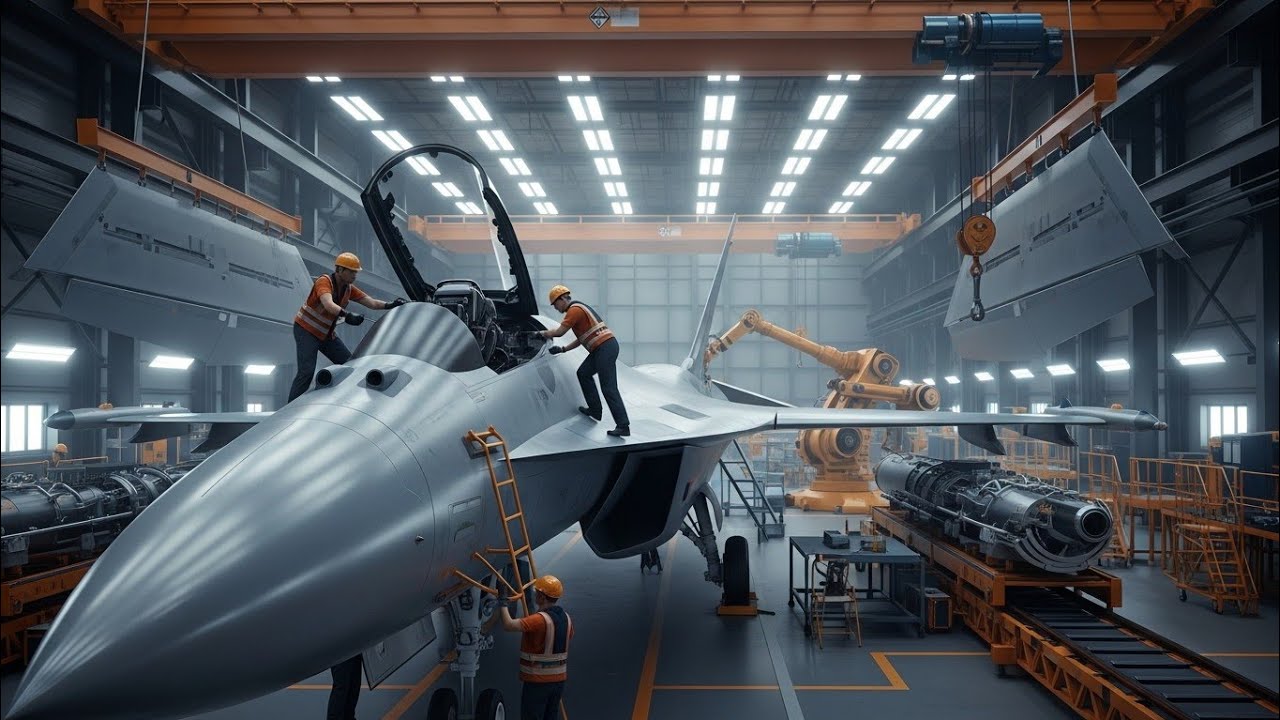 Inside a Modern Fighter Jet Factory | How Warplanes Are Made